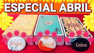 🔴TAROT INTERACTIVO HOY futuro inmediato ABRIL 🎁 ✨️ QUE VIENE PARA MI 💖 AMOR DINERO 💵 [upl. by Epp]