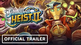 STEAMWORLD HEIST 2  OFFICIAL REACTION TRAILER [upl. by Atinauq]