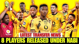 Nabi Released 8 KAIZER CHIEFS PLAYERS  NABI FIRST MOVE AS CHIEFS COACH ALL SQUAD IN TROUBLE [upl. by Aieka]