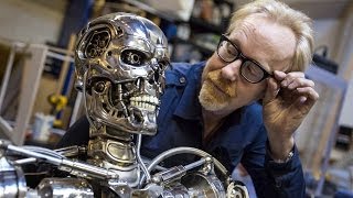 Adam Savages Terminator T800 Endoskeleton [upl. by Aynotahs]