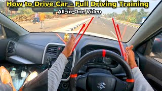 Master the Basics Full Car Driving Training for Beginners  How to Drive a Car Beginners Guide [upl. by Eedissac476]