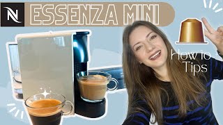 Nespresso Essenza Mini 2024  Beginners Guide How to use it and Tips [upl. by Melinde]