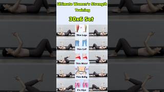 Ultimate Womens Strength Training yoga weightloss fitnessroutine shorts [upl. by Samy]