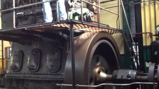 Big diesel engine starting [upl. by Kenon]