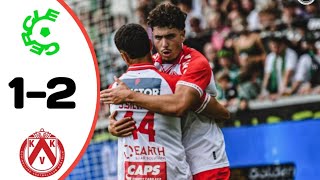 Cercle Brugge Vs Kortrijk 12 All Goals Results Extended Highlights And Analysis [upl. by Adlesirk]