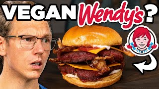 Wendys Vegan Baconator  Future Fast Food [upl. by Melena564]