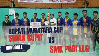 Laga sengit SMK PGRI Lubuklinggau VS SMAN Rupit  Bupati CUP  Handball [upl. by Orlena]