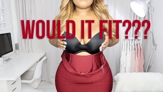 Plus Size Try On Haul Would They Fit House Of CB Karen Millen  Edee Beau [upl. by Agnot]