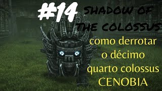 SHADOW OF THE COLOSSUS tutorial como derrotar o décimo quarto colossus CENOBIA 14 [upl. by Are]