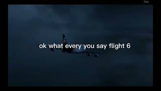 ups flight 6 crash but subtites [upl. by Tergram]