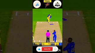 CSK VS GT FINAL 2023 THRILLED 😲🥵🔥cricketrc24trendingshortsshortsrc20rc25ytshortscricketlover [upl. by Akeylah254]