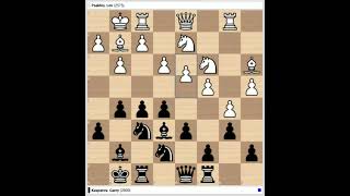 The Kingside Assault  Lev Psakhis vs Garry Kasparov Murcia 1990 [upl. by Abbotsen828]