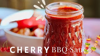 Cherry BBQ Sauce [upl. by Jemena]