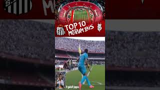 TOP 10 ARTILHEIROS DO SANTOS NO MORUMBIS [upl. by Aicenert]