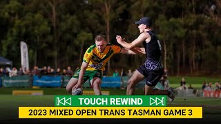 FULL MATCH REPLAY  XO G3  2023 Opens Trans Tasman  Australia v New Zealand [upl. by Carolina]