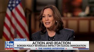 MUST WATCH Kamala Harris Disastrous Interview with Fox News [upl. by Idnew54]