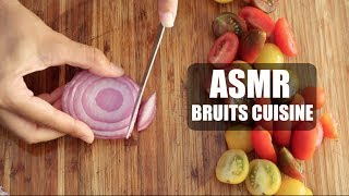 ASMR COOK WITH ME ⎮ BRUITS DE CUISINE amp RECETTE HEALTHY [upl. by Kendre]