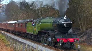 NYMR  LNER Gala 2008 Day 3 4  5 and 6  3 A4s Gresley Union Bittern and V2 Green Arrow [upl. by Shaikh161]