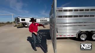 2025 Cimarron 32 Livestock Gooseneck Trailer [upl. by Ahk]