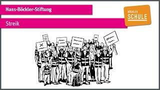 Streik einfach erklärt explainity® Erklärvideo  HansBöcklerStiftung [upl. by Alaehs611]