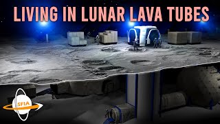 Living In Lunar Lava Tubes [upl. by Ekusuy]