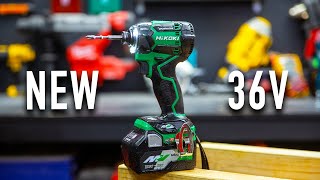 FIRST LOOK Hikoki 36V Brushless Impact Driver WH36DC [upl. by Nahtanohj]