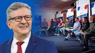 Mélenchon face aux électeurs  Ukraine Europe police école hôpital [upl. by Mullins]