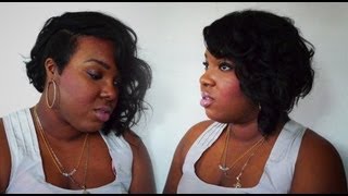 Half Shaved Hair Tutorial Asymmetric Bob [upl. by Diandre]