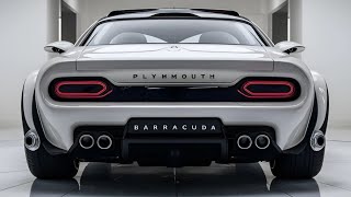 2025 Plymouth Barracuda The Muscle Car Revolution Continues [upl. by Efal147]