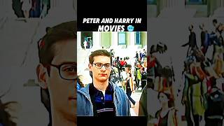 Peter and Harry in animated series vs in moviesmarvelmcuavengerspeterharryshortsfeedshorts [upl. by Niko]