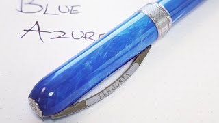 Rembrandt  Visconti Fountain Pen  Azure Blue [upl. by Niryt]