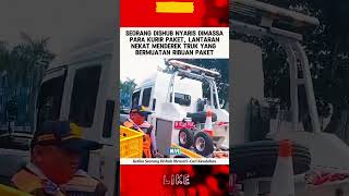 OKNUM DISHUB ADU CEKCOK DENGAN KURIR PENGANTAR PAKET dishub arogan beritaterkini viralvideo fyp [upl. by Akihsat]