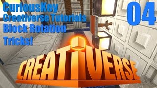 Creativerse Tutorials 04 Block Rotation Tricks [upl. by Thebault]