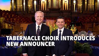 Tabernacle Choir Introduces New Announcer for Weekly Broadcast [upl. by Pip968]