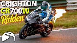 Crighton CR700W  £95k ultimate racing machine review [upl. by Shaw927]