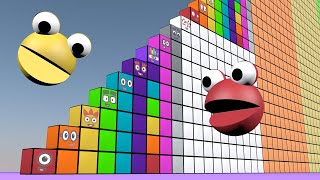 Numberblocks Puzzle Step Squad 1 to 100 BIGGEST Standing Tall Learn to Count Numberblocks Numbers [upl. by Alvarez]