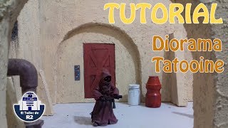 TUTORIAL Diorama Taooine Mos Eisley STAR WARS [upl. by Driskill]