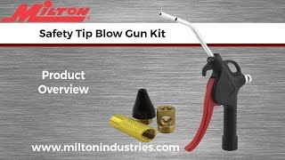 Safety Tip Blow Gun Kit [upl. by Ytak]