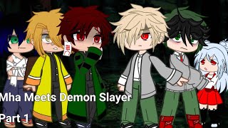 •Mha Meets Demon Slayer•\  Part 1  °• Unknown Butterfly •°  Read Description [upl. by Ecad]