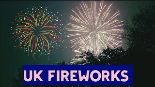 Uk 🇬🇧 Fireworks 🎆 Bon Fireworks Night 🌙 [upl. by Oringa]