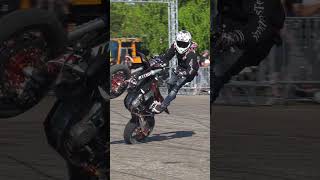 Motard Supermoto Stunts [upl. by Witt]