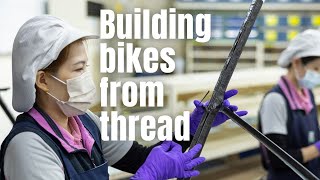 Giant Bicycles Carbon Assembly Factory Tour [upl. by Enitnatsnoc]