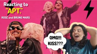 Reacting to APT Rosé of Blackpink and Bruno Mars [upl. by Nayab913]