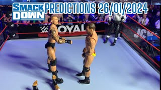 The JCW Wrestling Predictions For The 26 OF JANUARY The Last Stop Before The Royal Rumble [upl. by Aerdnu431]