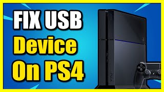 How to FIX Cannot Recognize The USB Storage Device on PS4 Console Easy Tutorial [upl. by Nnaeoj]