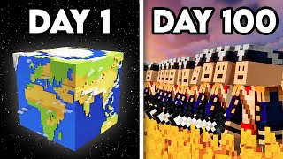 500 Players Colonize Earth in Minecraft [upl. by Enoed]