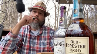 Deck Pours February 2024  Old Forester 1920 and 1924 Tasting [upl. by Atilem]