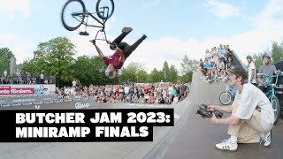 BMX Miniramp Finals  Butcher Jam 2023 [upl. by Ennahs]