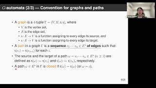 WoG 2024 Talk 26 Takao Yuyama  Groups Whose Word Problems Are Accepted by Abelian GAutomata [upl. by Vitalis]