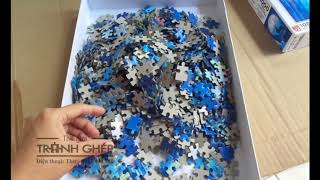 Moonlight WolfEpoch puzzle1000 pieces [upl. by Ogg180]